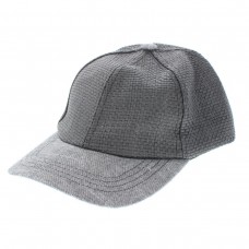 INC Mujers Gray Woven Mixed Media Hat Ball Cap O/S BHFO 2665  eb-09161069
